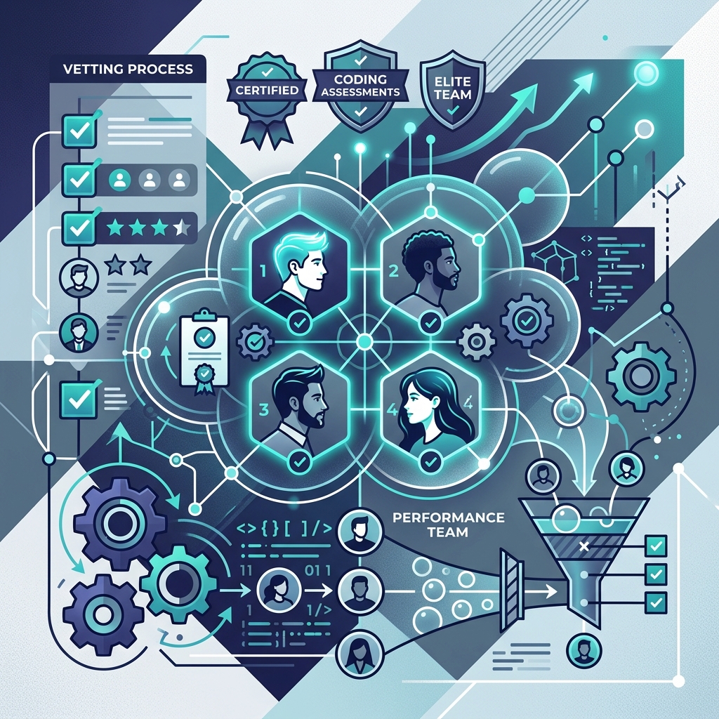 About Us Vector Illustration